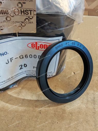 Семеринг HTCR (SHR2) 42x55x8.5 R ACM  STONE/Japan, за колянов вал предна страна на двигател  KUBOTA 1G896-0414-0, STONE JF-G6008