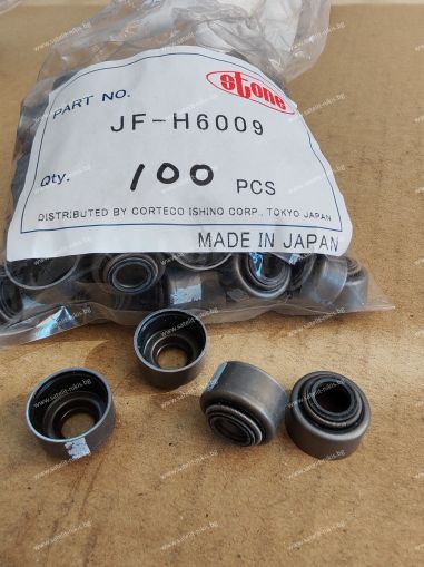 Уплътнител за клапан 6.5x15x7.5/9.5 FKM STONE/Japan , за двигатели Yanmar 124950-11340 , STONE JF-H6009