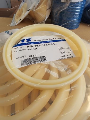 Хидравличен уплътнител за прът IDW 88.9x101.6x9.53 PU92 WYS/Korea, до 350 bar