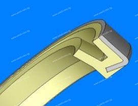 Метален чистач DLW 55x70x5 PU95 + студеновалцувана стомана WYS, Hitachi 4094087, 9057480
