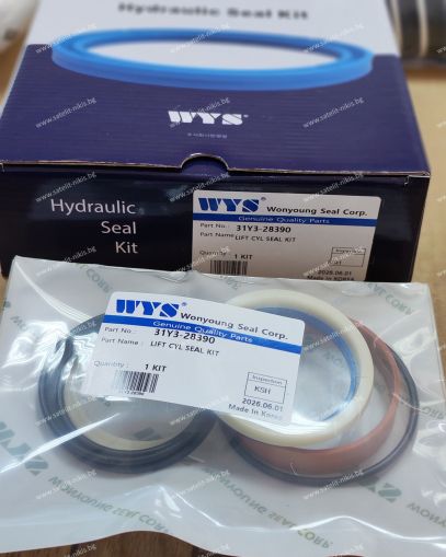 Repair kit seals 31Y3-28390 WYS/Кореа,  for Hyundai lift cylinder