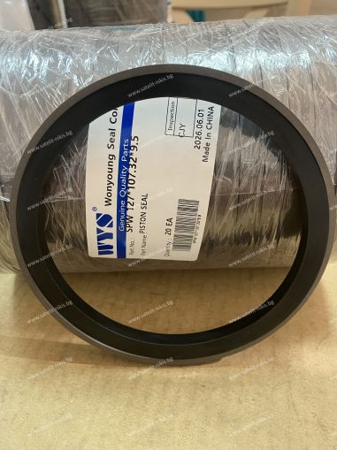 Hydraulic piston seal SPW 127x107.32x9.5 PTFE + NBR WYS/Korea, CATERPILLAR 5J-5020