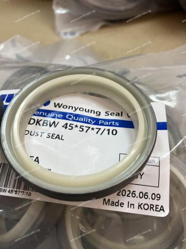 Двойно действащ метален чистач DKBW 45x57x7/10 PU95 + SPCC WYS/Korea, KOMATSU 07016-20457,112-63-15370,VOLVO 9564-20450