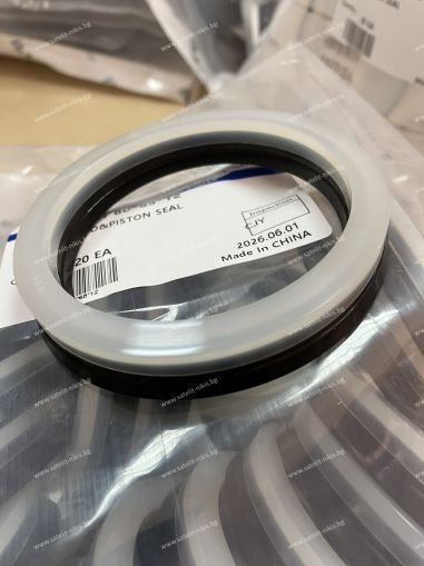 Hydraulic piston seal UKH 80x65x12 polyamide (PA)+ NBR70 WYS, up to 210 bar ,Komatsu 707-42-80012
