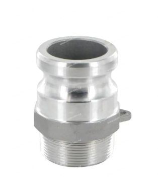1/2" Type F Aluminum Camlock Male Coupler with BSPT male thread 1/2" MCC/Germany