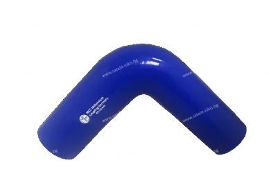 Silicone elbow 90° with reduced from 60mm on 51mm inner diameter for radiator/cooler MCC/Germany