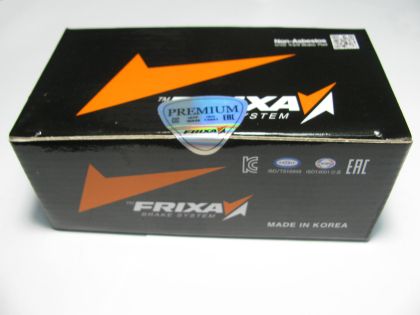 Комплект спирачни накладки HANKOOK FRIXA предни дискови FPK01N (A.B.S. 37520) за Hyundai, Kia
