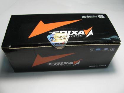 Комплект спирачни накладки HANKOOK FRIXA предни дискови FPK09 (A.B.S. 36948) за Asia Motors, Kia