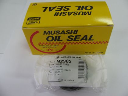 Oil seal AS 29x52x11 NBR Musashi N2383, differential of Ford Maverick , Nissan ОЕМ 38342-01G01