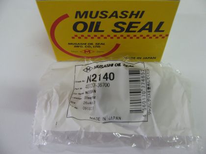 Oil seal AS 26x40x7 Musashi N2140, steering-sector box of Nissan ОЕМ 48137-36700