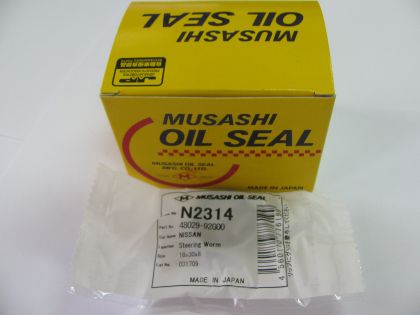 Oil seal AS 18x30x8 NBR Musashi N2314, steering gear of Nissan,Toyota  OEM 48029-92G00