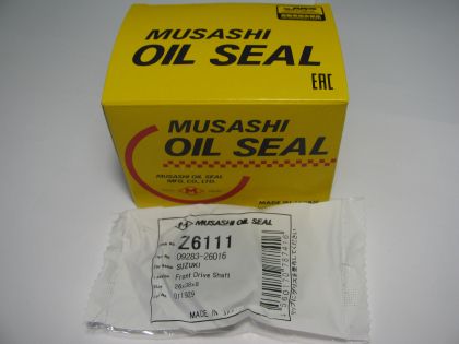 Oil seal A (UES) 26x38x8 NBR Musashi Z6111,differential of Suzuki  OEM 09283-26016