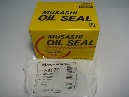 Oil seal A/CS 25x35x6 R Musashi F4177, manual/automatic transmission,,countershaft,transfercase of Hyundai,Mitsubishi,VolvoMitsubishi MD741818