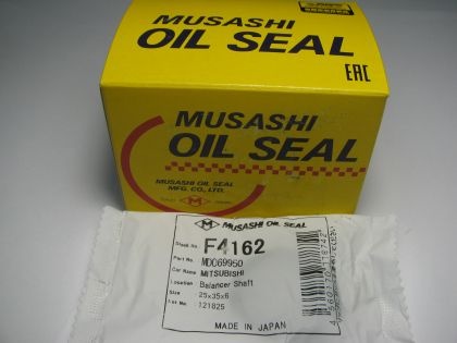 Семеринг AS 25x35x6 R NBR Musashi F4162, диференциал  Hyundai,Mitsubishi,междинен вал Mitshubishi ОЕМ MD069950