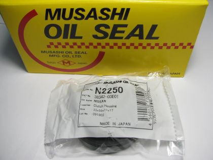 Oil seal UES-9 33x59x11/17 NBR Musashi N2250, differential of Nissan OEM 38342-03E01