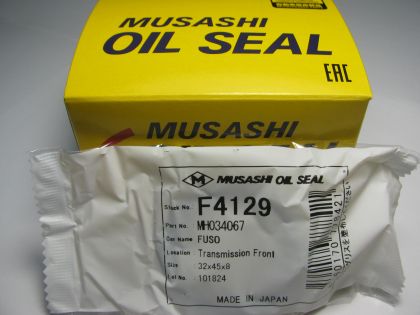 Oil seal AS 32x45x8 Musashi F4129, transmission of Hyundai,Mitsubishi ОЕМ MH034067