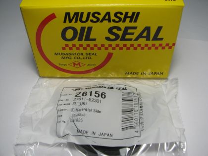 Oil seal AS 35x55x8 W NBR Musashi Z6156, front differential of Suzuki ОЕМ 27611-82301