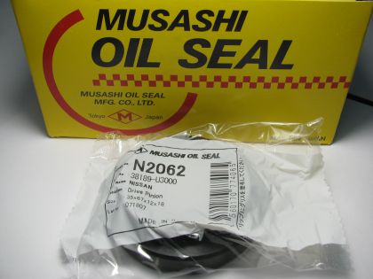 Oil seal UES-9 35x67x12/18 R NBR Musashi N2062, differential of Nissan OEM 38189-U3000