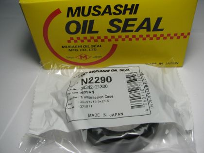 Семеринг UЕS-S 39x57x15.5/21.5 NBR Musashi N2290, диференциал на Nissan ОЕМ 38342-21X00