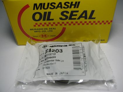 Oil sea lUDS-9 35x54x10/17 NBR Musashi F4203, differential, automatic transmission of Hyundai,  Mitsubishi  MD719710