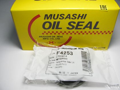 Oil seal UES-89S 40x56x8/13 W NBR Musashi F4253, differential of Mitsubishi OEM 2702A014