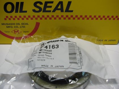 Oil seal  UDTS-9 45x72x12/19.5 R NBR Musashi F4163, rear differential of Mitsubishi OEM MB160949