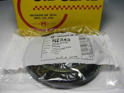 Oil seal YDS-S 46x90x11 NBR Musashi N2343, differential of Nissan OEM 38342-51E00