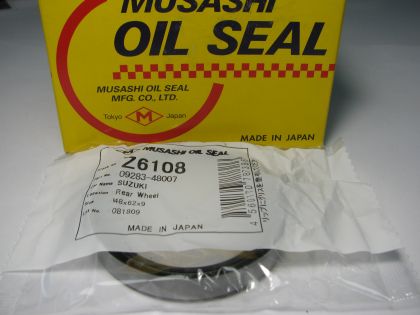 Oil seal ACT 48x62x9 NBR Musashi Z6108, differential of Suzuki OEM 09283-48007