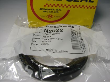 Oil seal UES-3 48x70x9R NBR Musashi N2022, front crankshaft of Nissan OEM 13042-A8601