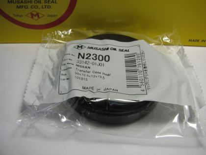 Oil seal YDS-9 50x72.5x12/19.5 NBR Musashi N2300, transfer case of  Nissan Patrol (Y60,Y61) OEM 33142-01J01