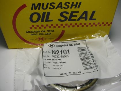 Oil seal  BS 54x65x13 NBR Musashi N2101, wheel hub of Nissan OEM 40232-B9500