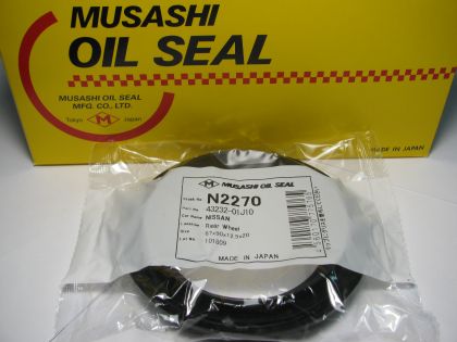 Oil seal UDS-59S 67x90x12.5/20 NBR Musashi N2270, rear axle of  Nissan Patrol (Y60, Y61) ОЕМ 43232-01J10