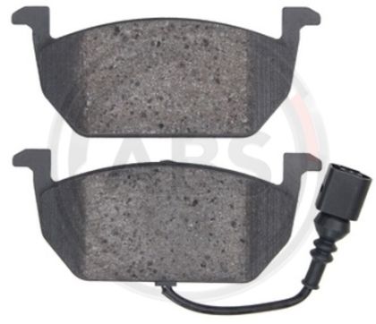 A.B.S. 35068 brake pad set, disc brakes for front axle of Audi, Seat, Skoda, VW