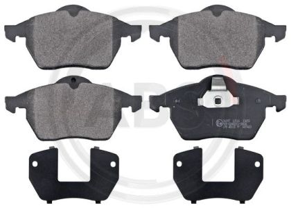 A.B.S.  36897  Brake Pad Set, disc brake for front axle of Opel,Saab,1605036, 1605654