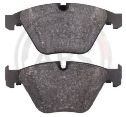 A.B.S.  37669  Brake Pad Set, disc brake for front axle of BMW 34116780711, 34112288858