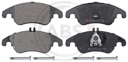 A.B.S. 37586 brake pad set, disc brakes for front axle of Mercedes-Benz 005 420 10 20, 005 420 13 20