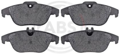 A.B.S.  37585  Brake Pad Set, disc brake for rear axle of Mercedes-Benz 005 420 07 20, 005 420 43 20