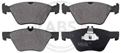 A.B.S.  36943  Brake Pad Set, disc brake for front axle of Chrysler,Mercedes-Benz,02 420 405 20, 002 420 50 20