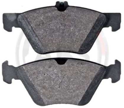 A.B.S. 35043 brake pad set, disc brakes for front axle of Mercedes-Benz 004 420 07 20; A 004 420 07 20