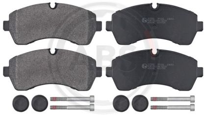 A.B.S.  37552  Brake Pad Set, disc brake for front axle of Mercedes-Benz 004 420 68 20, 004 420 82 20