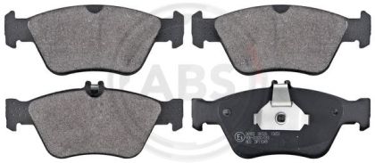 A.B.S.  36903  Brake Pad Set, disc brake for front axle of Mercedes-Benz 002 420 44 20, 002 420 96 20