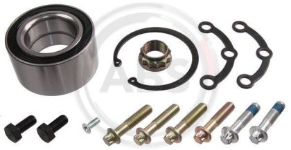 Wheel bearing kit  A.B.S.201006   for front axle of Mercedes-Benz M-CLASS (W163),163 330 00 51, 713 6677 40, 713 6677 40, VKBA3522, R151.26