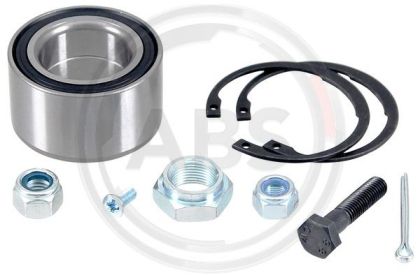 Wheel bearing kit A.B.S. 200501 for front axle of Audi 80 (80, 82, B1),80 (89, 89Q, 8A, B3), 90 (89, 89Q, 8A, B3);VW GOLF III (1H1),ASSAT (32B), PASSAT (33B),321 498 625A, 321 498 625 B, 713 6101 60, VKBA575, R154.26