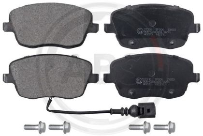 A.B.S.  37338  Brake Pad Set, disc brake for front axle of Seat,VW,6Q0.698.151C, 6Q0698151C