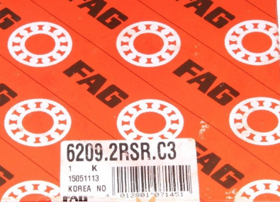 Bearing  6209-C-2HRS-C3 FAG