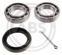 Wheel bearing kit A.B.S. 200233 for front axle of Daewoo,Suzuki ,08123-60077, 09262-35012