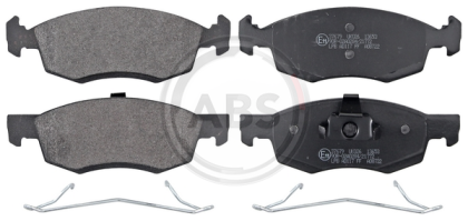 A.B.S.  37679  Brake Pad Set, disc brake for front axle of Dacia,Renault,6001 549 803, 8671016701