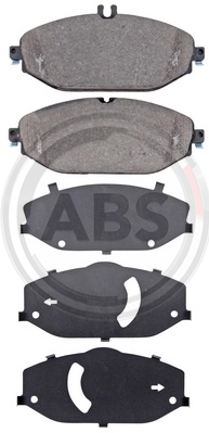 A.B.S.  35080 Brake Pad Set, disc brake for rear of Mercedes-Benz 4209300, 008 420 28 20