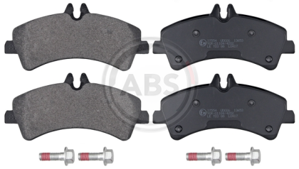 A.B.S.  36170  Brake Pad Set, disc brake for rear axle of Mercedes-Benz,VW,04862603AA, 004 420 81 20