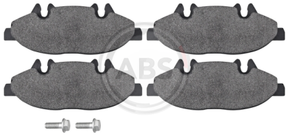 A.B.S.  37449  Brake Pad Set, disc brake for front axle of Mercedes-Benz 000 421 61 10, 001 421 09 10